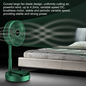 Foldable Telescopic Fan Wireless